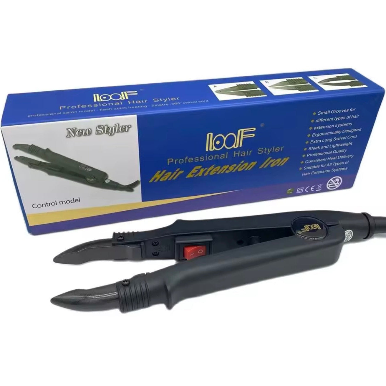 HAIR EXTENSION TOOL - FUSION CONNECTOR (New C style)