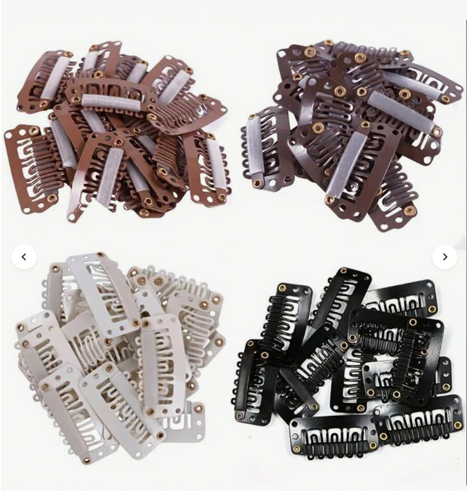 HAIR CLIPS FOR EXTENSIONS (30PC)