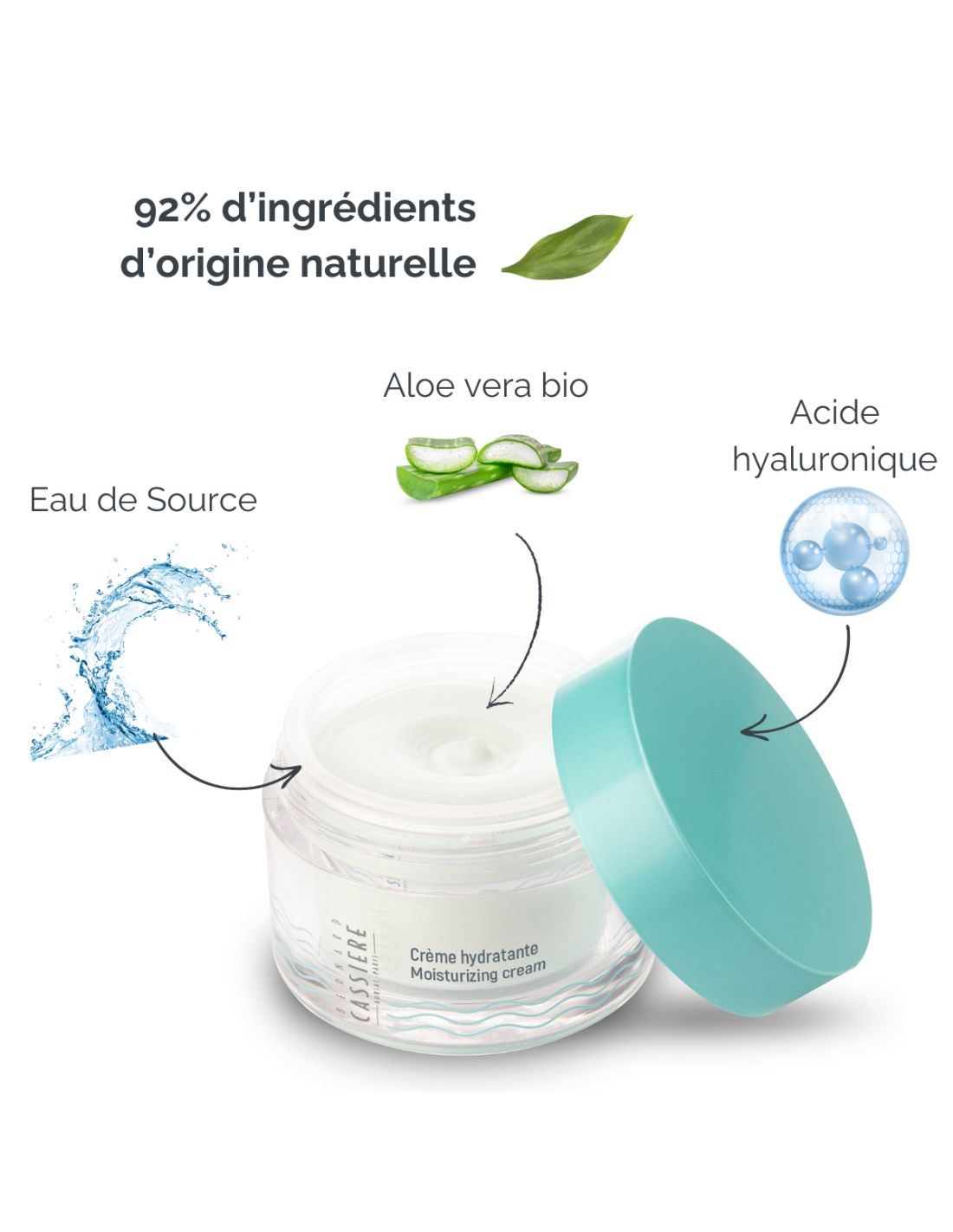 BERNARD CASSIERE SPRINGWATER MOISTURIZING CREAM
