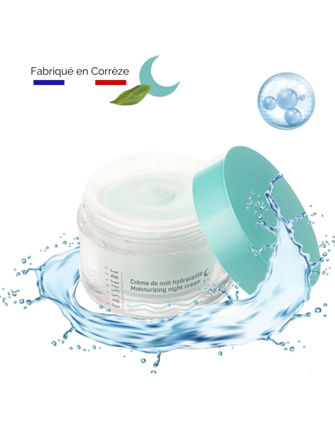 BERNARD CASSIERE - MOISTURIZING NIGHT CREAM