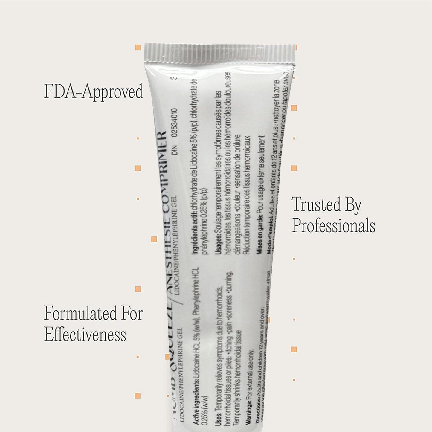 NUMB SQUEEZE - SECONDARY NUMB ANAESTHETIC GEL