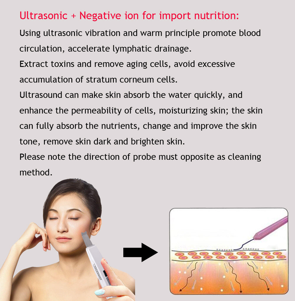 ULTRASONIC SKIN SCRUBBER (BT Micro)