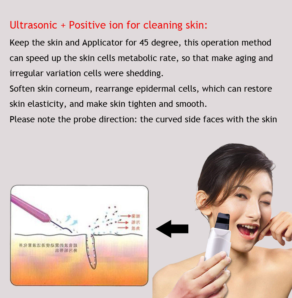 ULTRASONIC SKIN SCRUBBER (BT Micro)