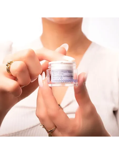 BERNARD CASSIERE CORNFLOWER SMOOTHING CONTOUR CREAM FOR EYES AND LIPS