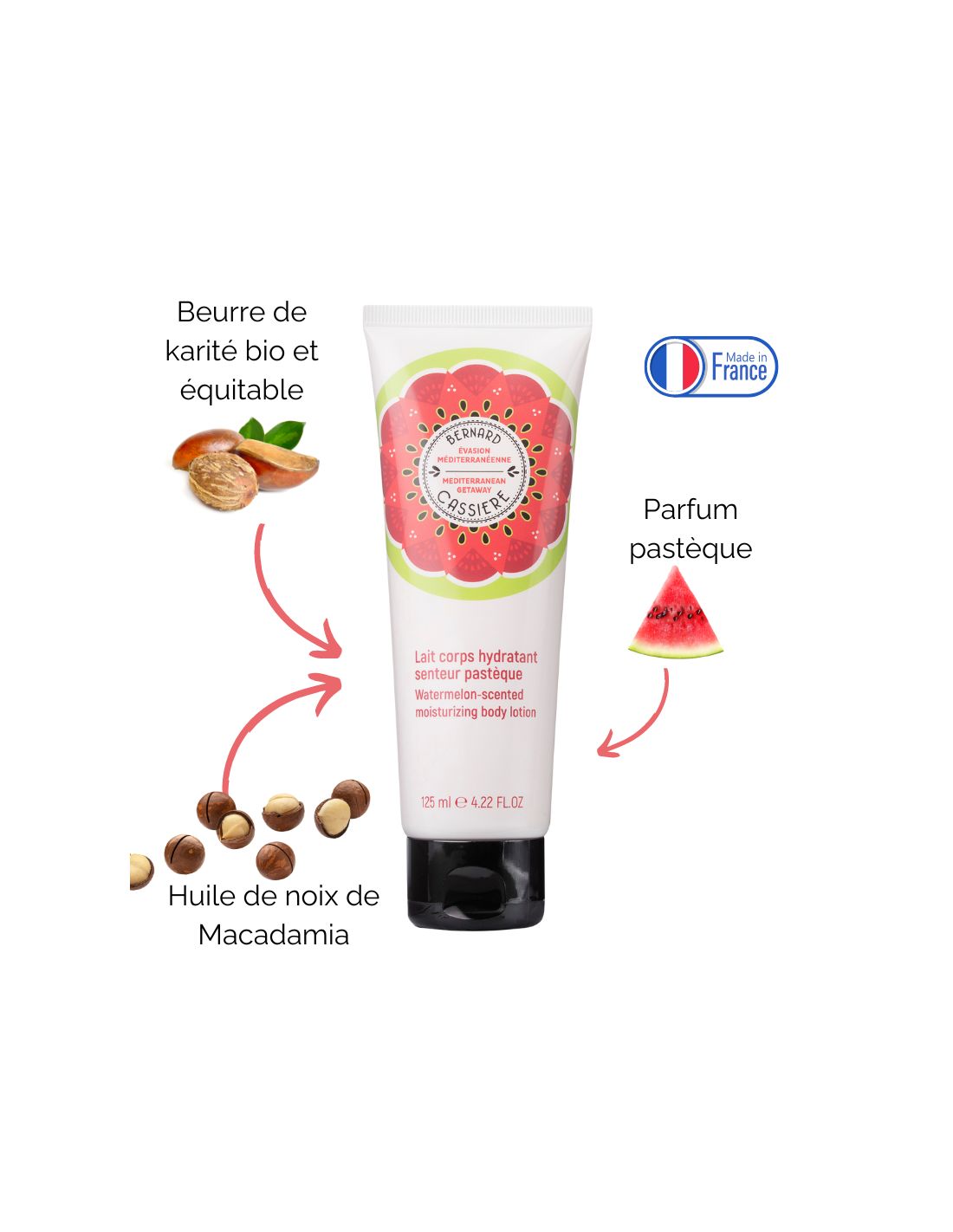 BERNARD CASSIERE MEDITERANEAN GETAWAY MOISTURIZING BODY LOTION