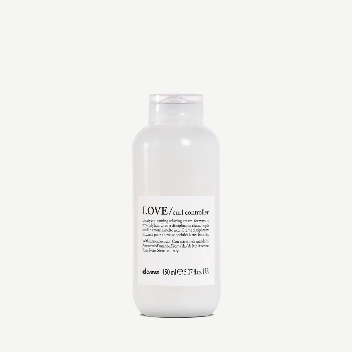 Davines LOVE CURL Controller 150ml clear squeeze bottle