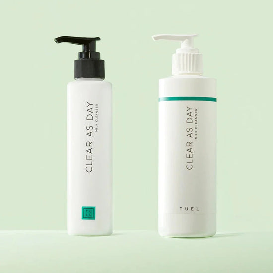 TUEL CLEAR AS DAY MILK CLEANSER