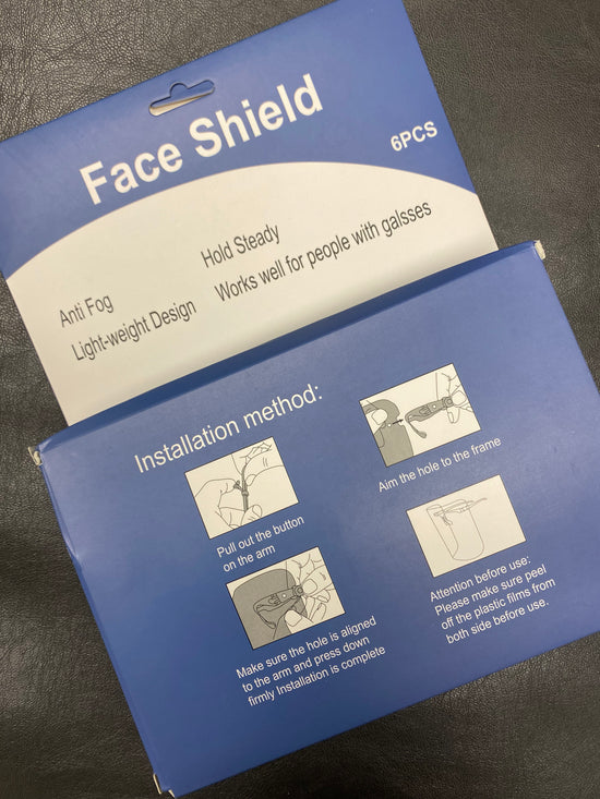 FACE SHIELD - 6 PACK