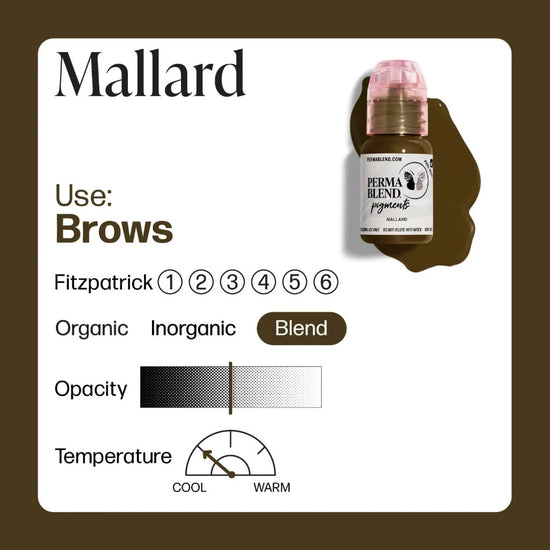Perma Blend brow pigment - mallard