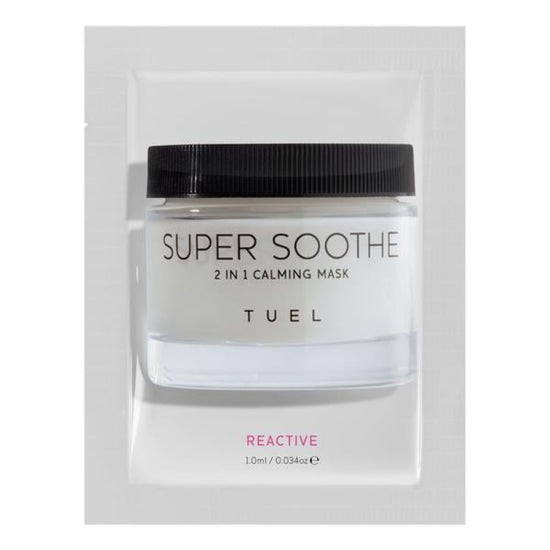 TUEL SUPER SOOTHE 2 IN 1 CALMING MASK