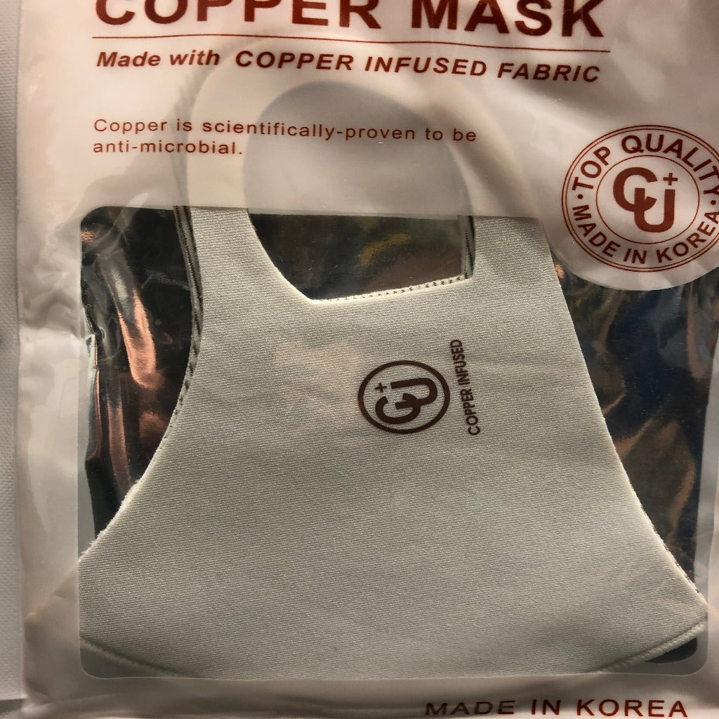 COPPER INFUSED FABRIC MASK - MULTI